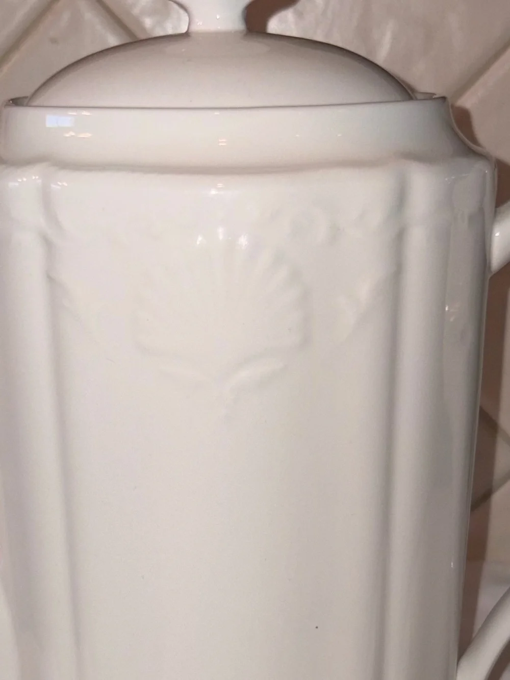 Nwot Mikasa Hampton bays porcelain coffee pot